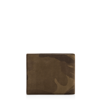 CAMO NUBUCK CLASSIC BIFOLD WALLET image number 1