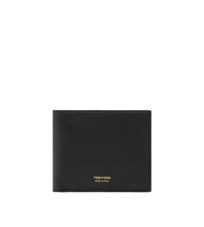 折りたたみ財布 TOM FORD LOGO CLASSIC BIFOLD WALLET GRAIN LEATHER CLASSIC BIFOLD WALLET | Tom Ford Fashion