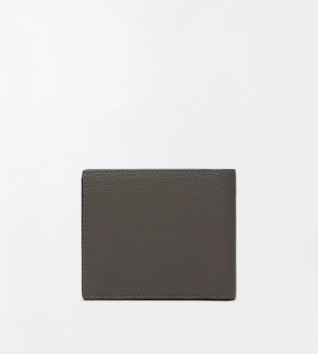 TOM FORD LEATHER SMOKE GREY GRAIN LEATHER CLASSIC BIFOLD WALLET&nbsp;