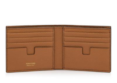 TWO-TONE GRAIN LEATHER CLASSIC BIFOLD WALLET image number 1