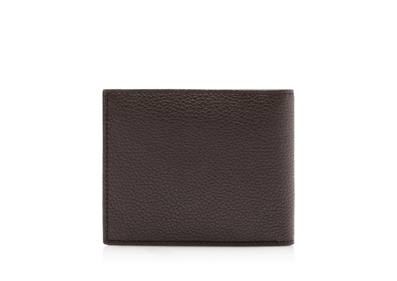 TWO-TONE GRAIN LEATHER CLASSIC BIFOLD WALLET