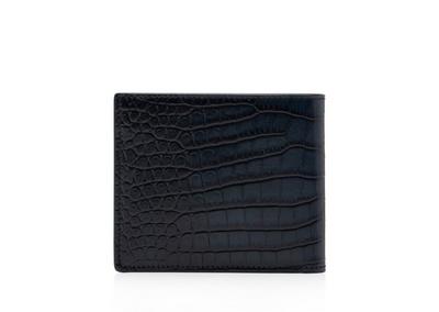 PRINTED ALLIGATOR BIFOLD WALLET image number 2