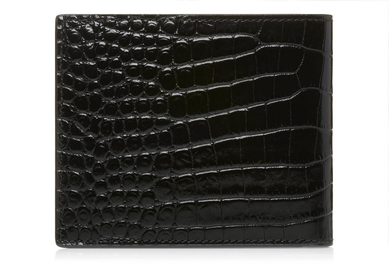 PRINTED ALLIGATOR CLASSIC BIFOLD WALLET image number 2