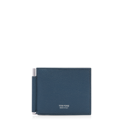 GRAIN LEATHER MONEY CLIP WALLET image number 0