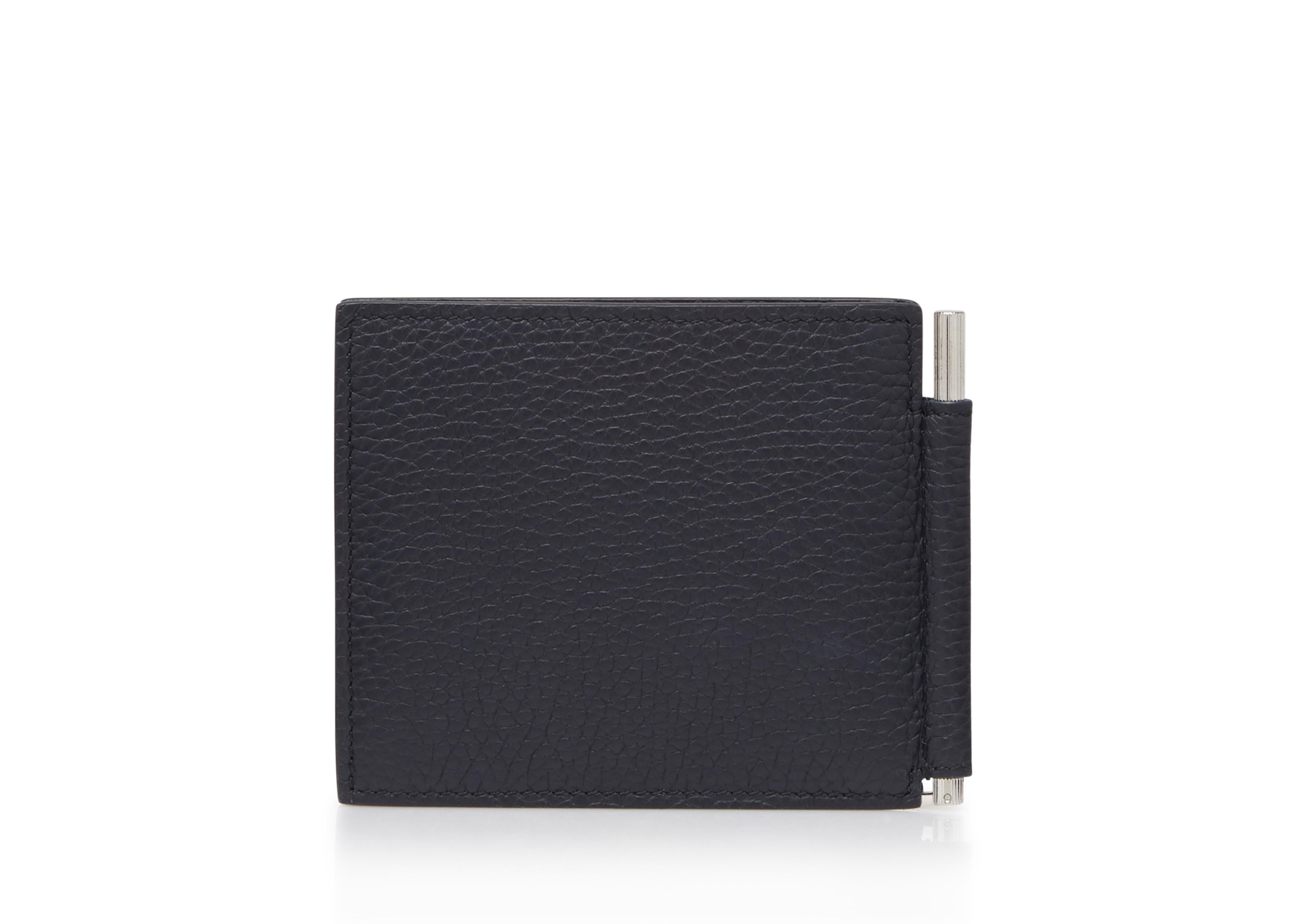 TOM FORD Money Clip Leather Wallet - Farfetch