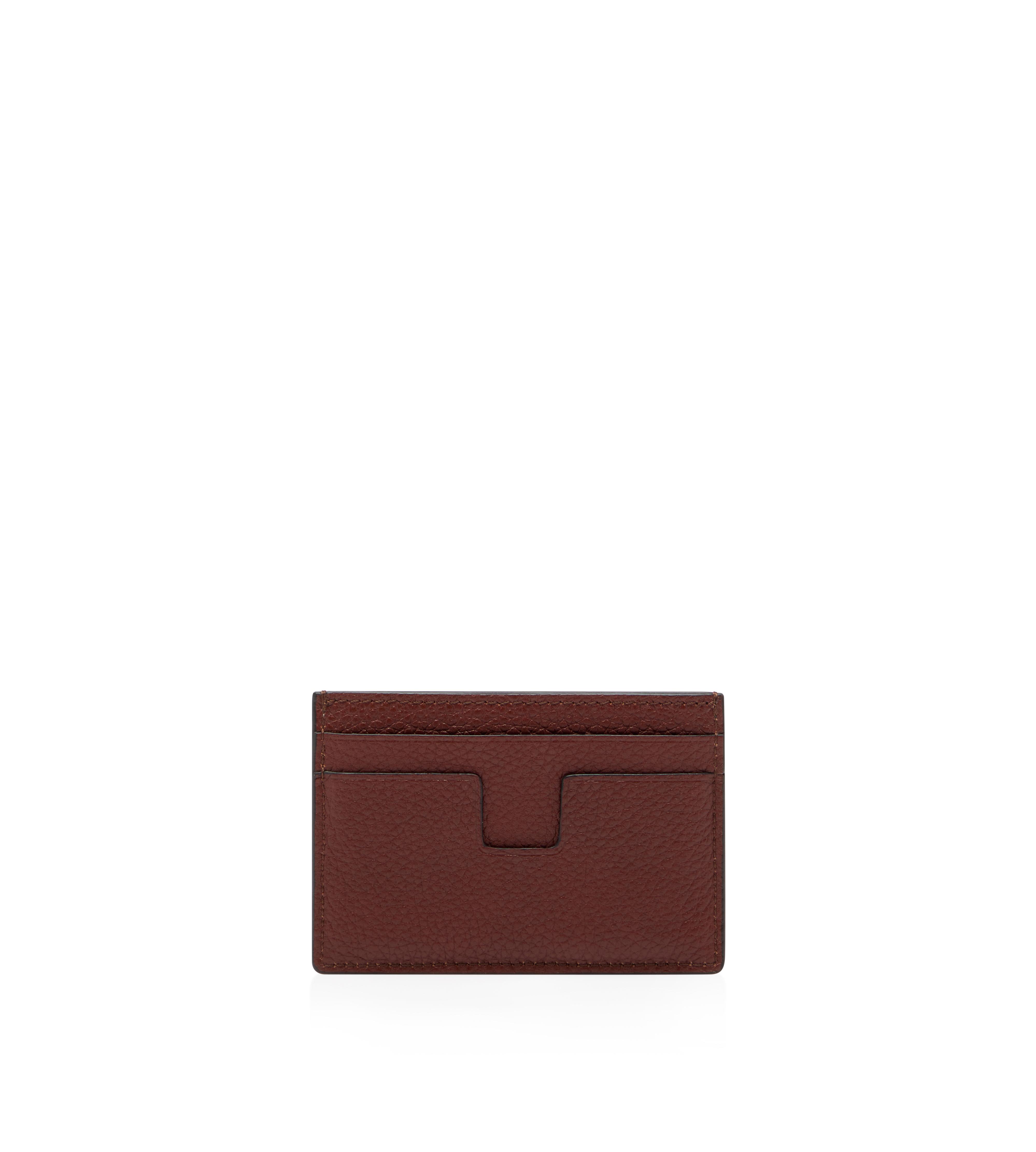 TOM FORD Money Clip Leather Wallet - Farfetch