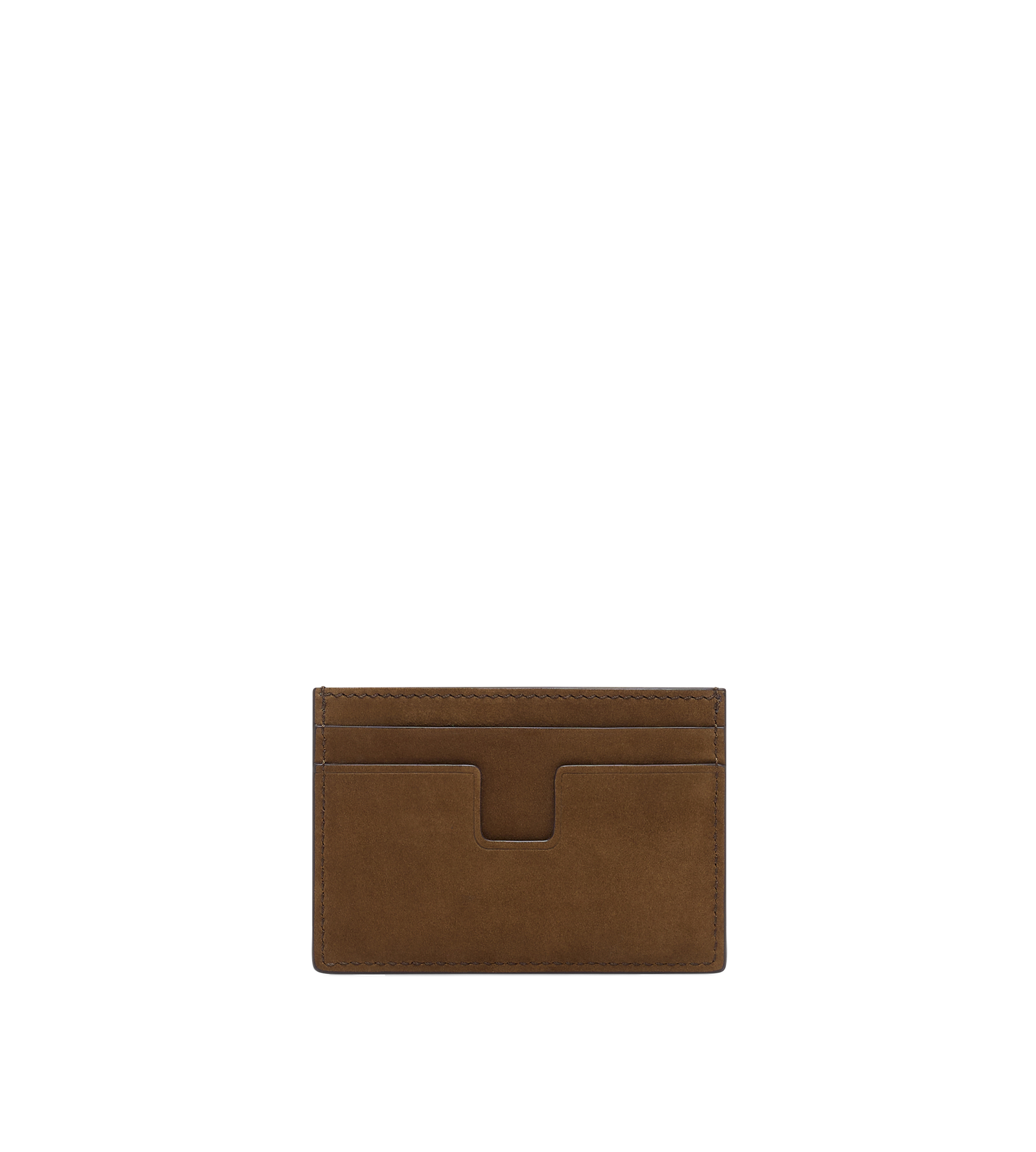 NUBUCK T LINE CLASSIC CARD HOLDER