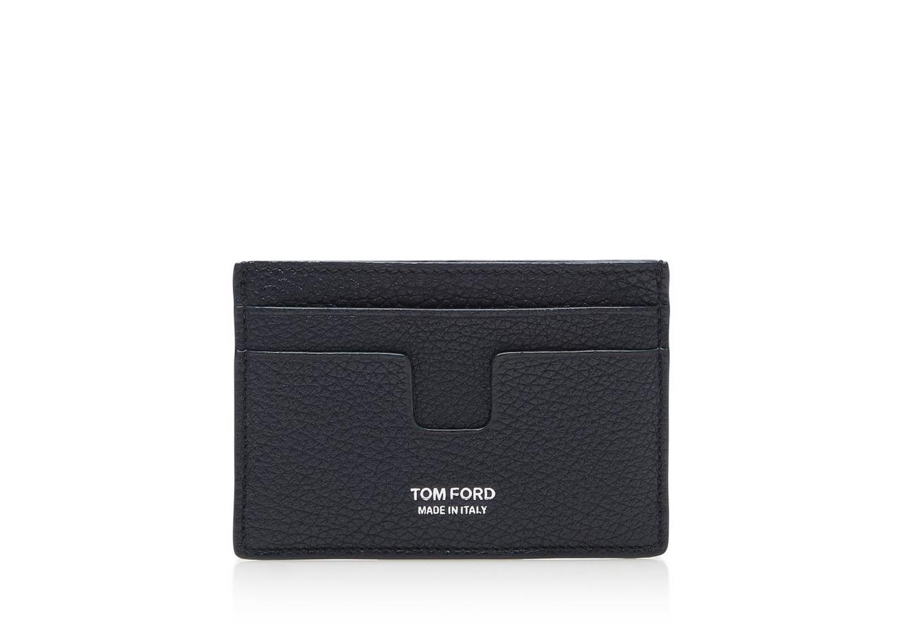 Tom Ford Black T Line Card Holder