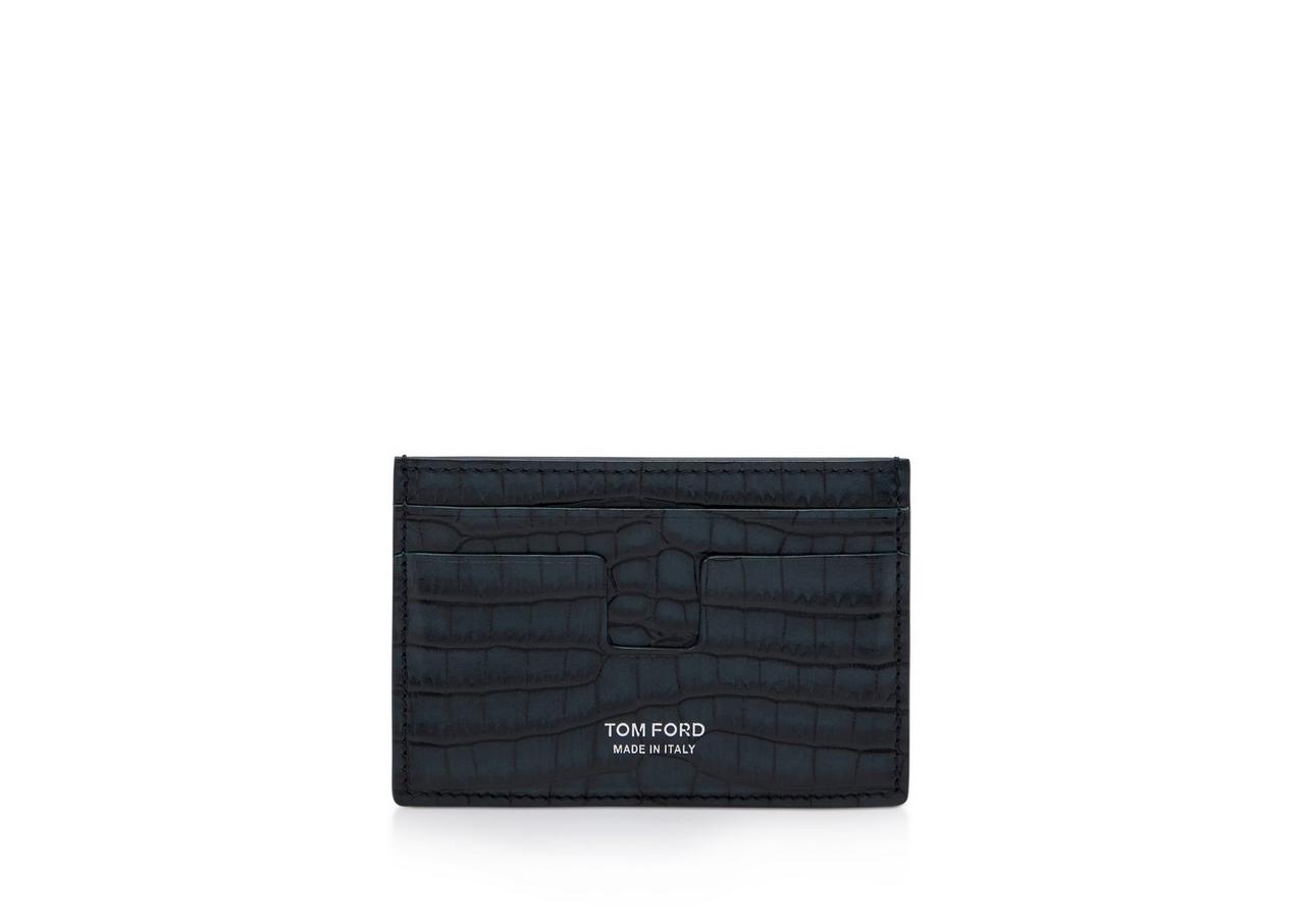 PRINTED ALLIGATOR CARDHOLDER image number 0