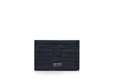 PRINTED ALLIGATOR CARDHOLDER image number 0
