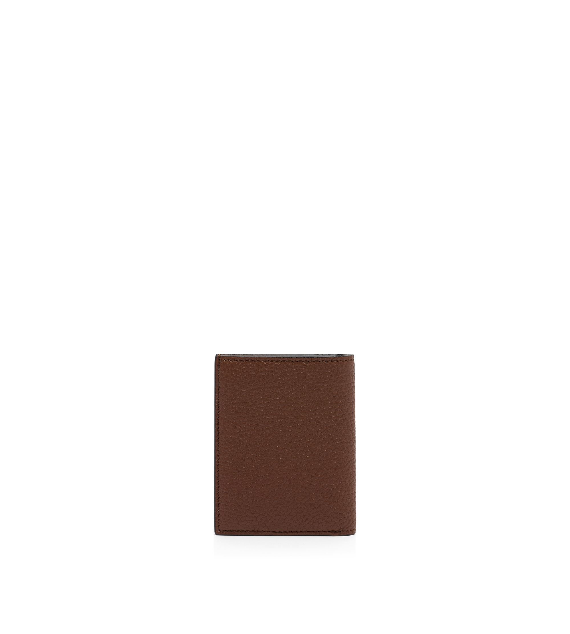 GRAIN LEATHER FOLDING CARDHOLDER&nbsp;