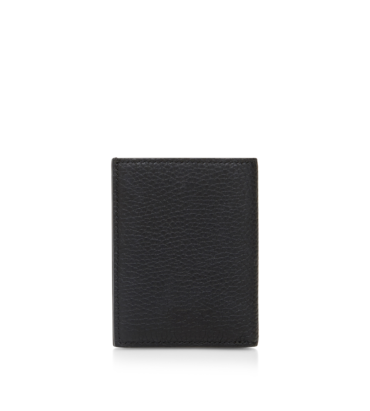 GRAIN LEATHER FOLDING CARDHOLDER image number 2