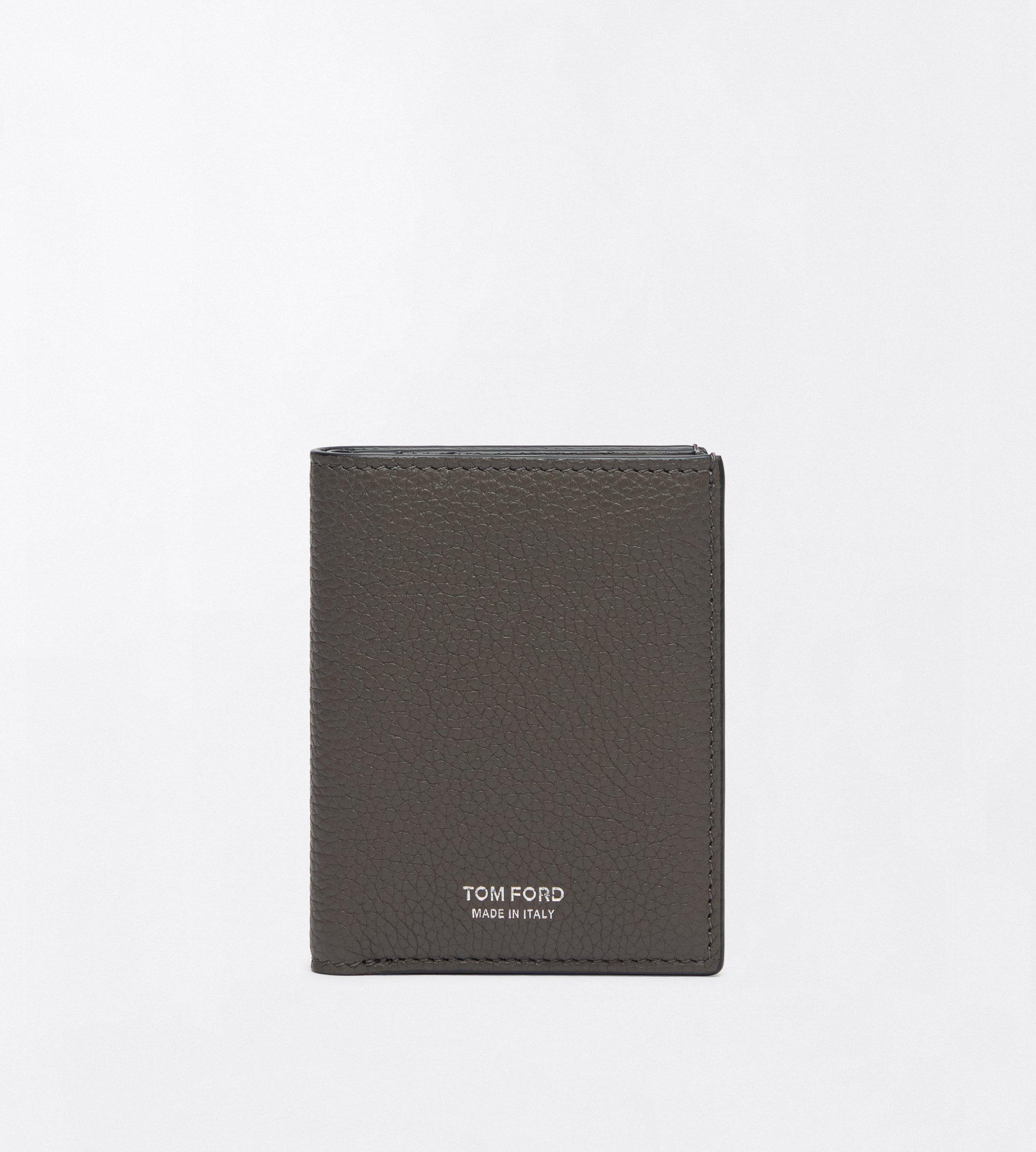 TOM FORD ハンガー GRAIN LEATHER FOLDING CARDHOLDER | TOM FORD Fashion