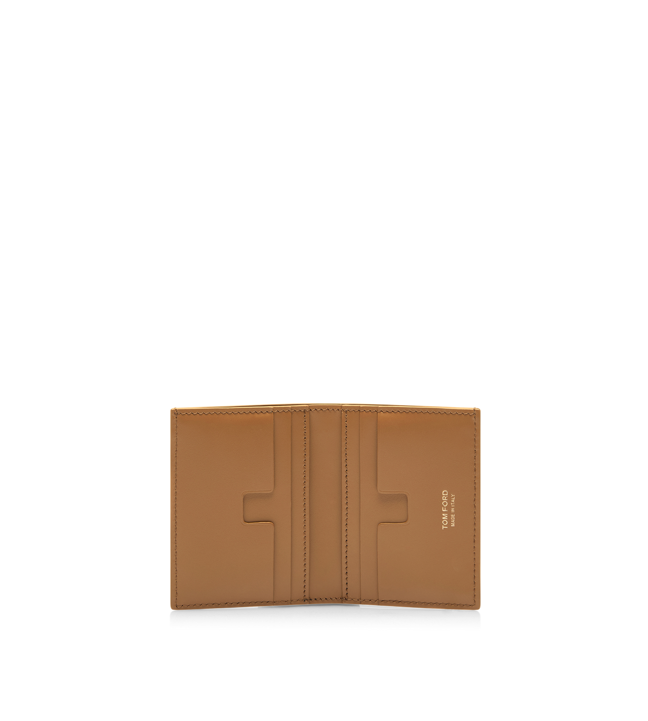 NUBUCK T LINE FOLDING CARDHOLDER image number 2