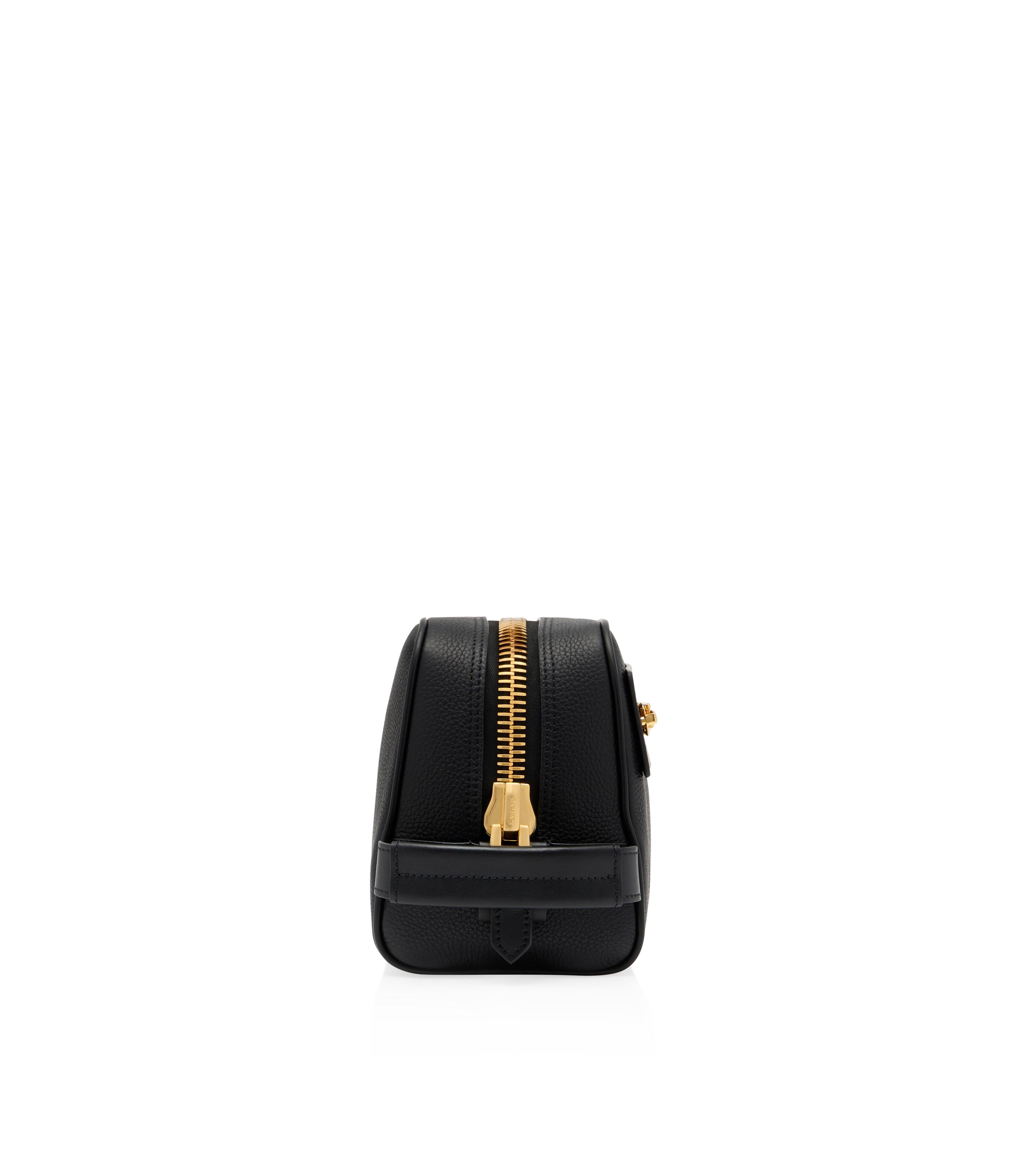 GRAIN LEATHER TOILETRY BAG