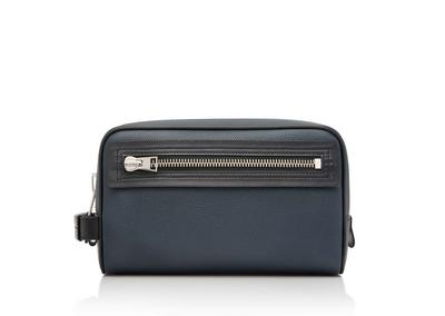 GRAIN LEATHER TOILETRY BAG