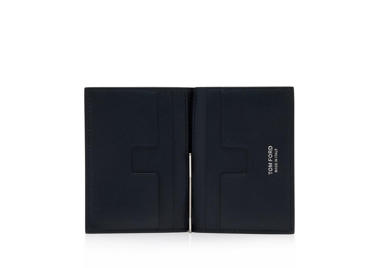 PRINTED ALLIGATOR FOLDING MONEY CLIP CARDHOLDER image number 1