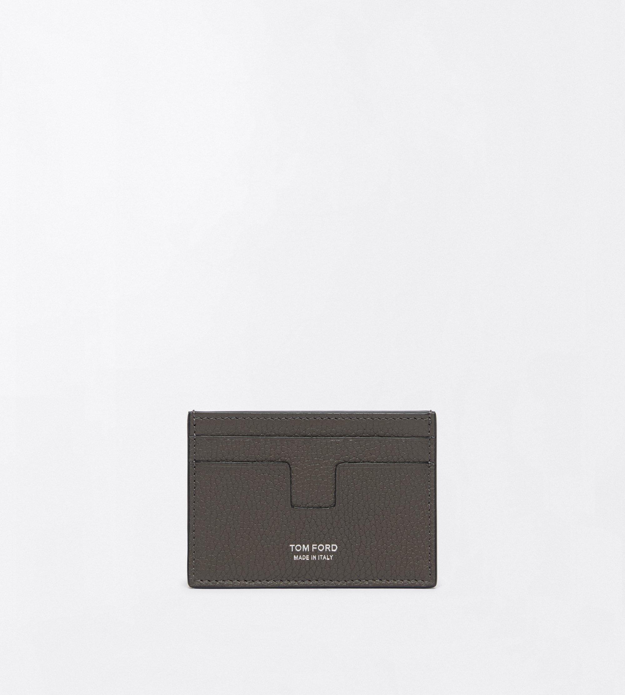 GRAIN LEATHER MONEY CLIP CARDHOLDER&nbsp;