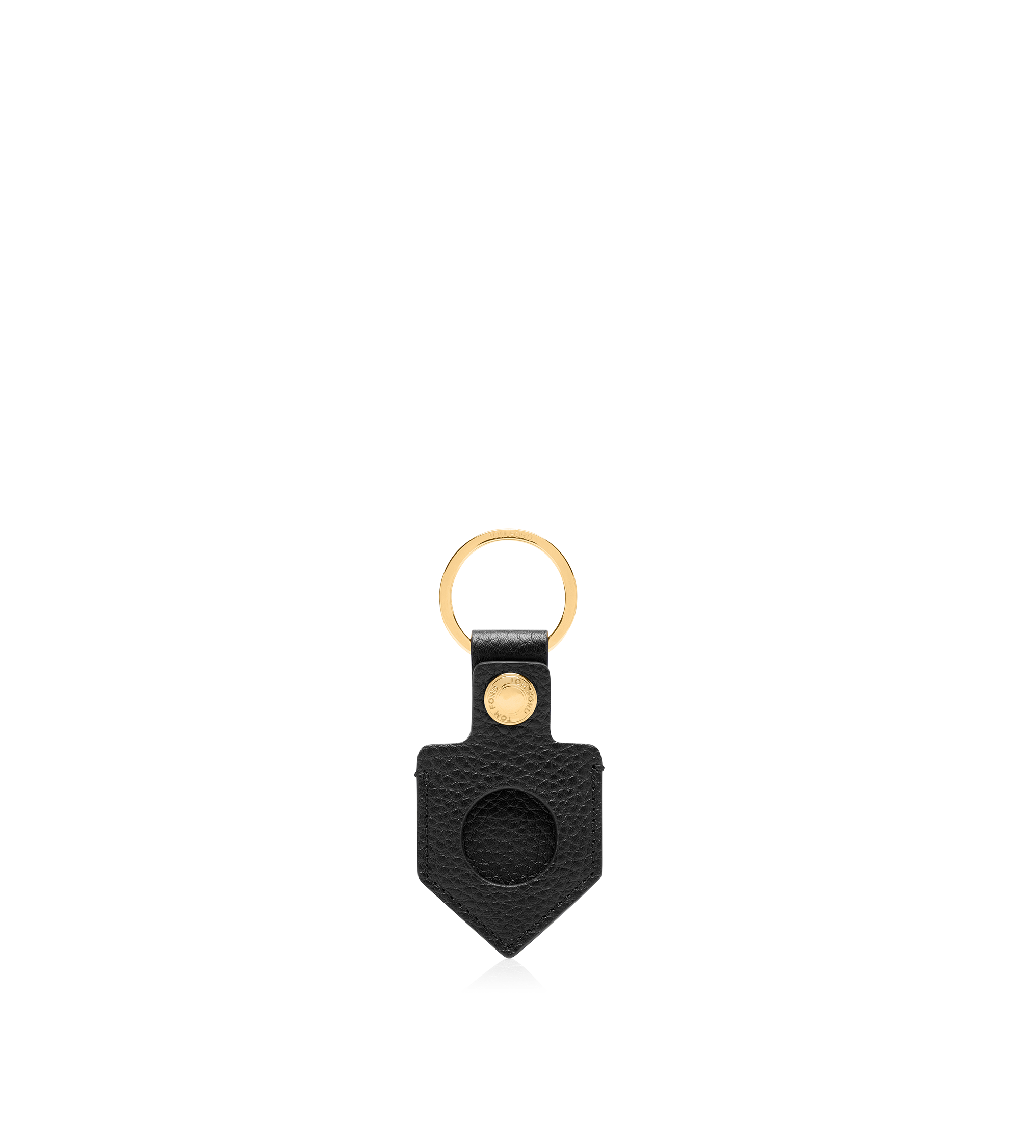 GRAIN LEATHER KEYCHAIN FOR AIRTAG | Tom Ford Fashion