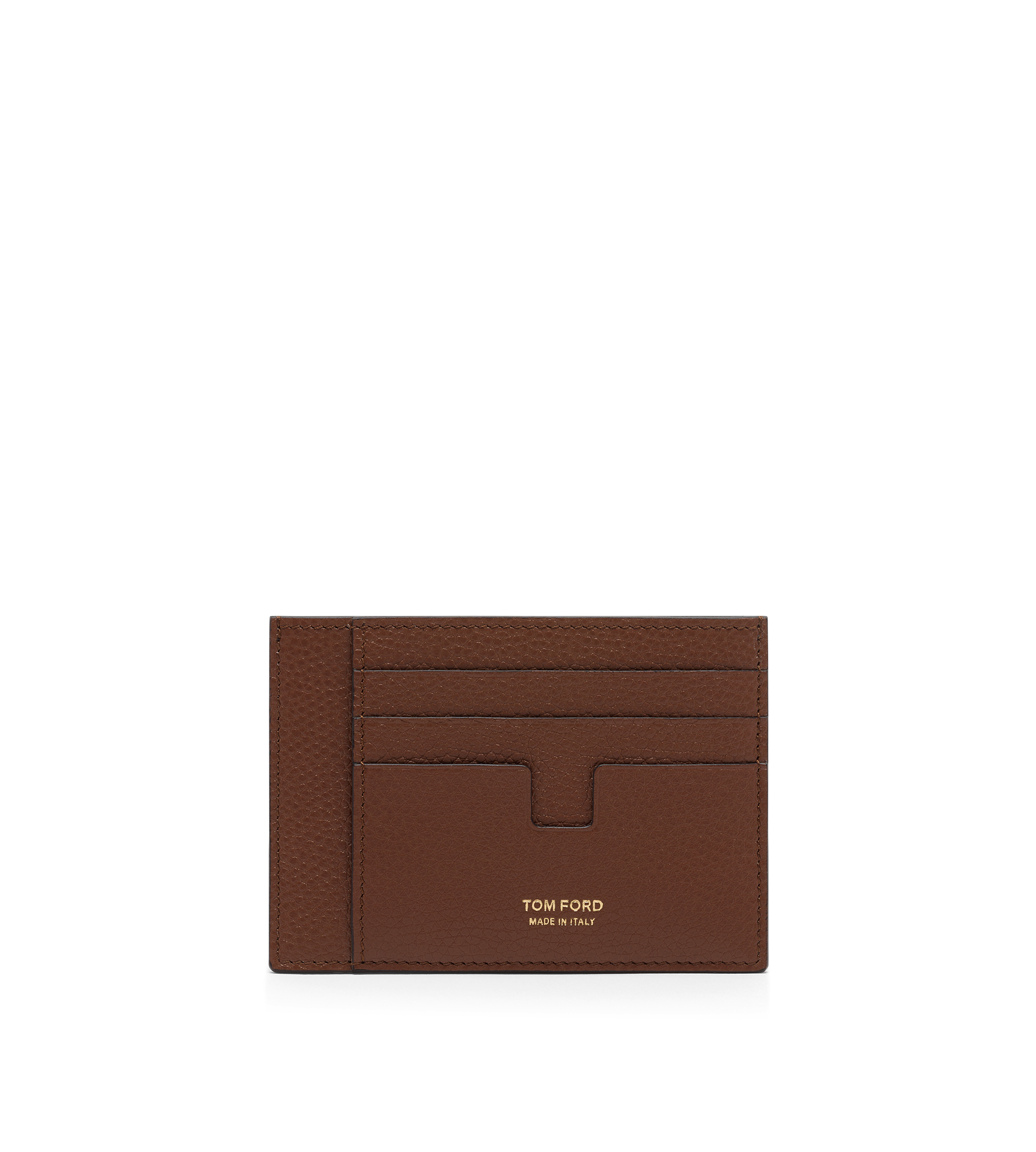 GRAIN LEATHER LARGE CARD HOLDER