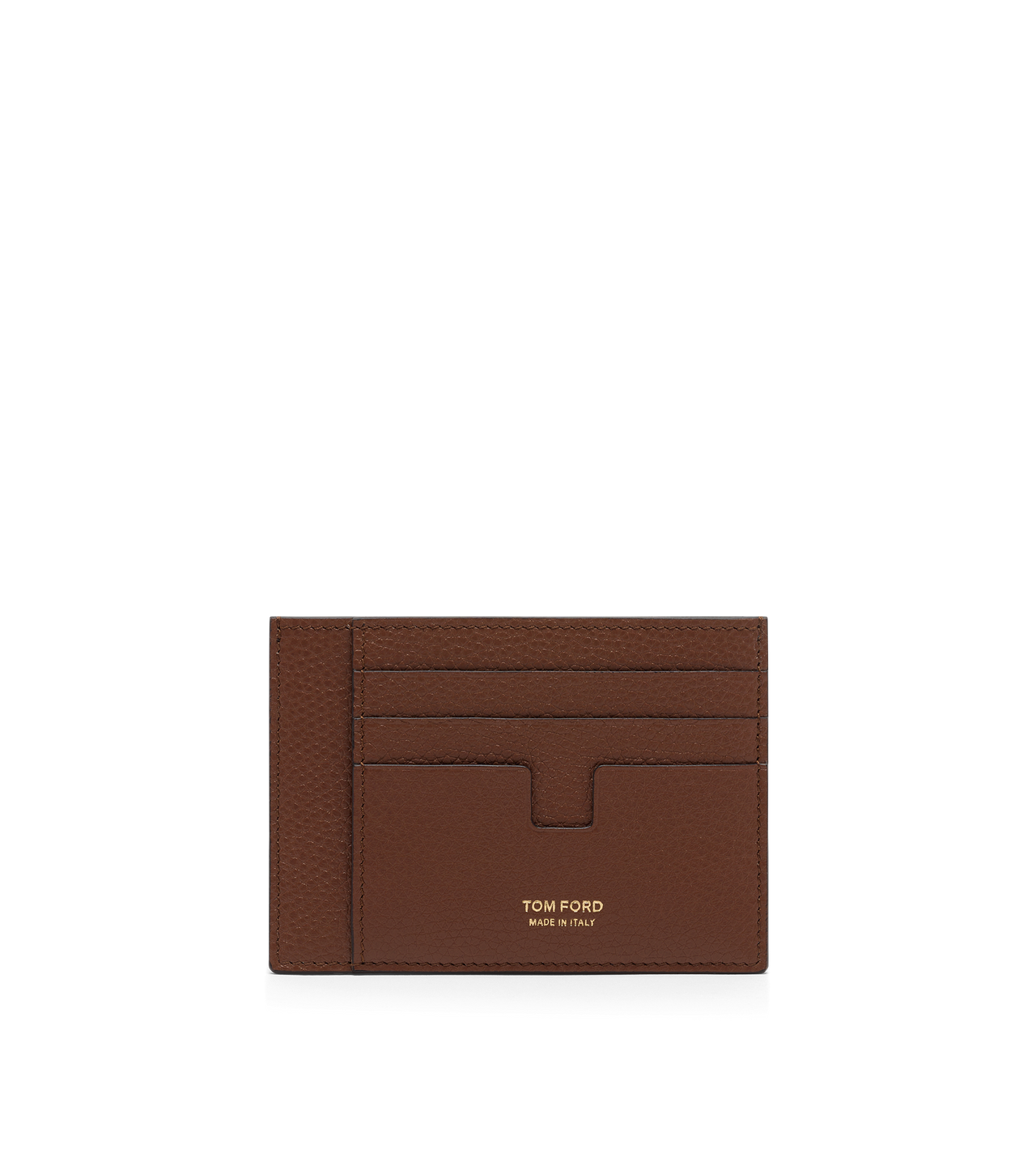 GRAIN LEATHER LARGE CARD HOLDER | Tom Ford Fashion
