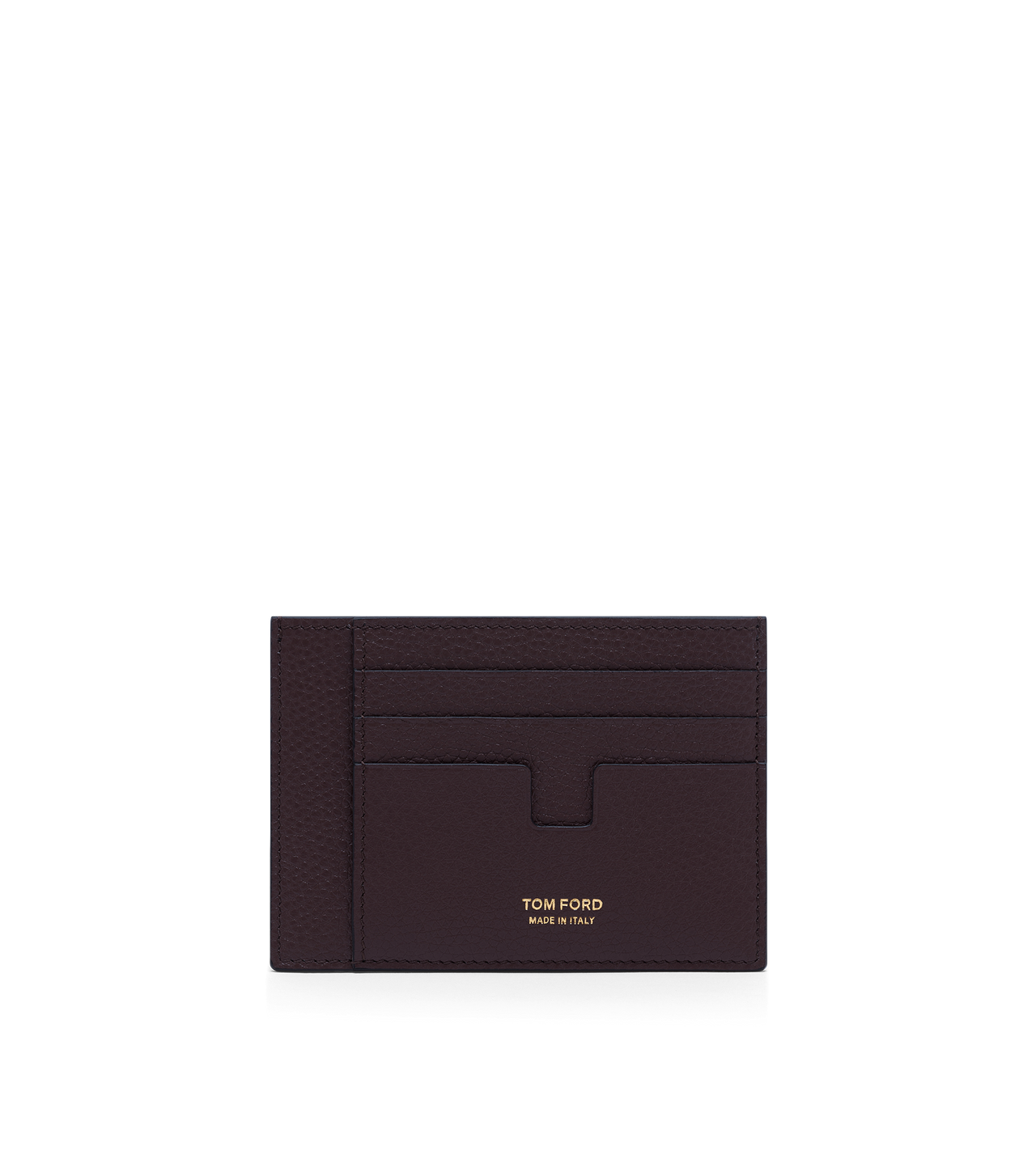 GRAIN LEATHER LARGE CARD HOLDER image number 0