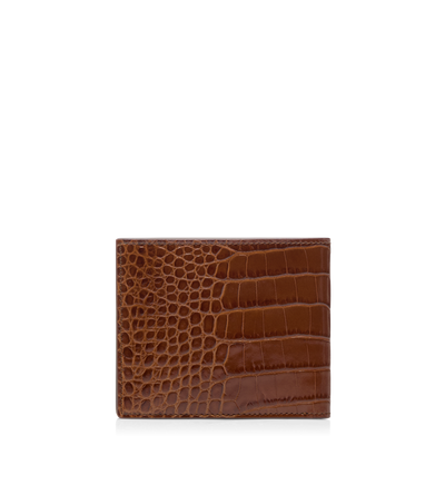 PRINTED CROC CLASSIC BIFOLD WALLET image number 2