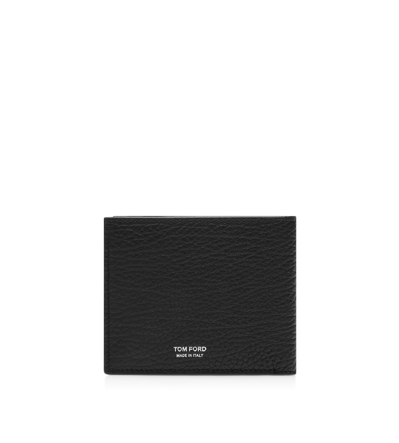 PRINTED DEER LEATHER ELONGATED T LINE CLASSIC BIFOLD WALLET image number 1