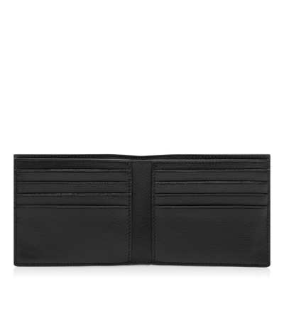 SUPPLE GRAIN LEATHER ELONGATED T LINE CLASSIC BIFOLD WALLET image number 1