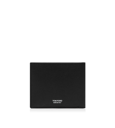 SUPPLE GRAIN LEATHER ELONGATED T LINE CLASSIC BIFOLD WALLET image number 2