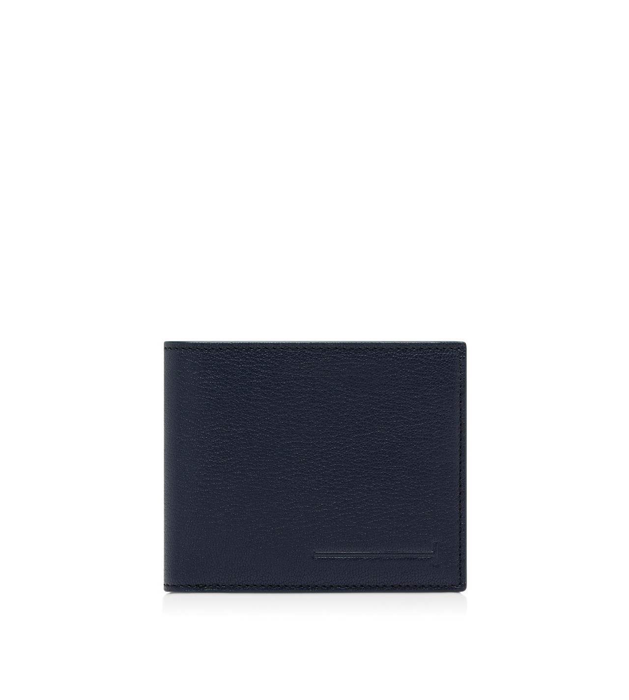 SUPPLE GRAIN LEATHER ELONGATED T LINE CLASSIC BIFOLD WALLET image number 0