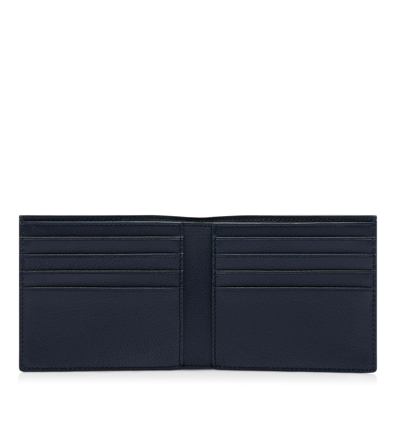 SUPPLE GRAIN LEATHER ELONGATED T LINE CLASSIC BIFOLD WALLET image number 1