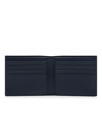 SUPPLE GRAIN LEATHER ELONGATED T LINE CLASSIC BIFOLD WALLET image number 1