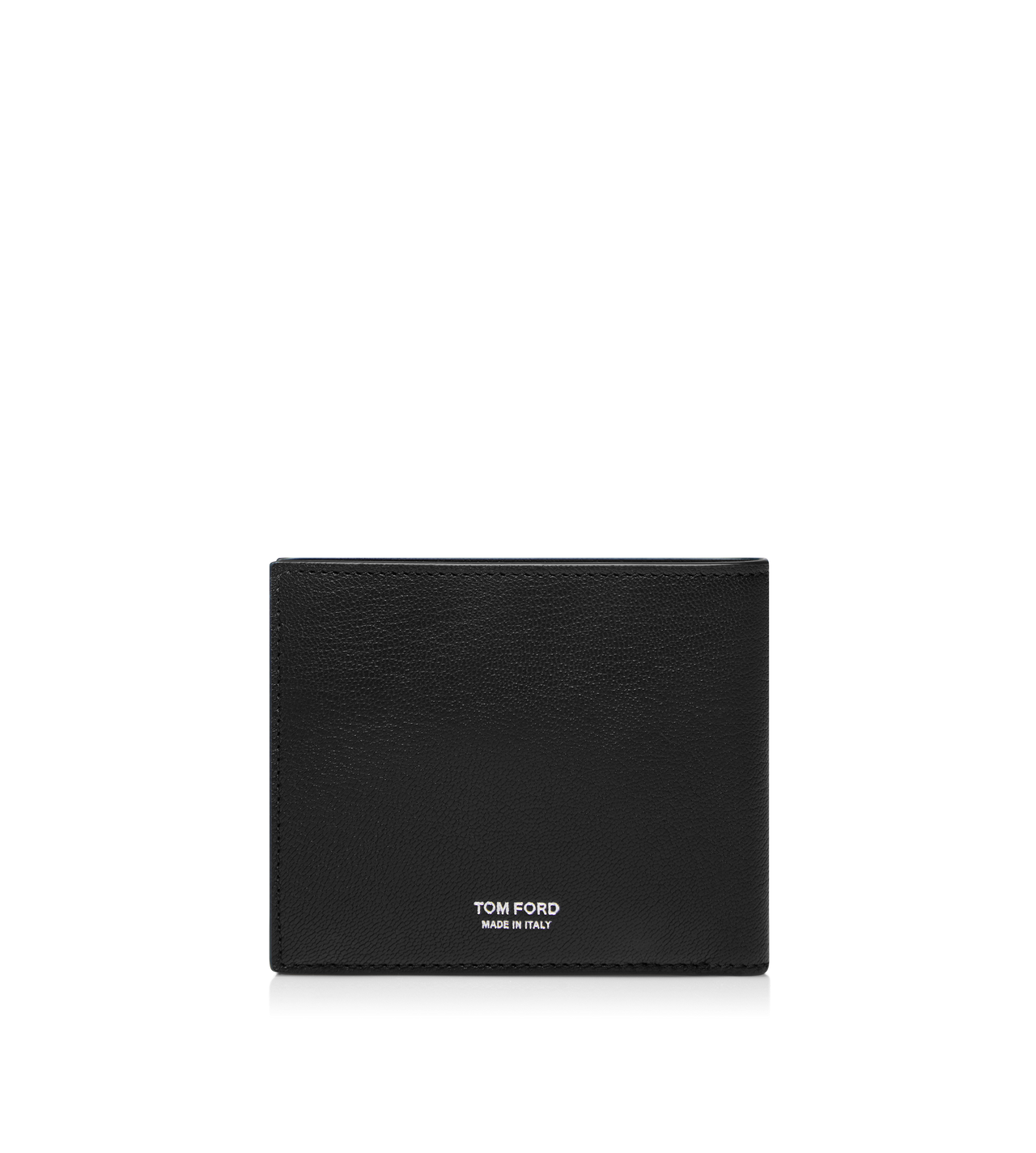SUPPLE GRAIN LEATHER ELONGATED T LINE BIFOLD WALLET WITH COIN SLOT image number 2
