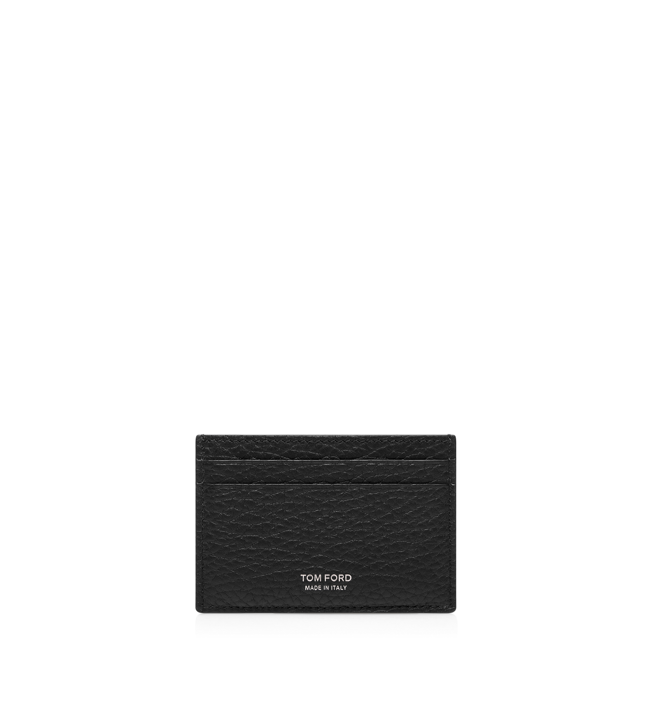 PRINTED DEER LEATHER ELONGATED T LINE CLASSIC CARD HOLDER image number 0