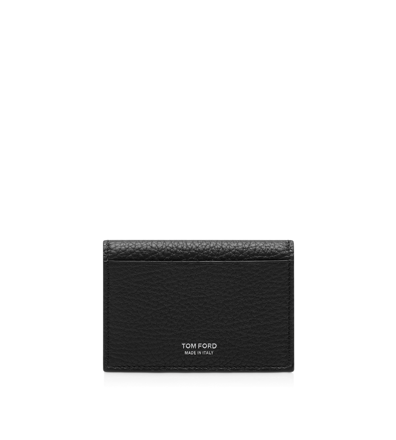 PRINTED DEER LEATHER ELONGATED T LINE BUSINESS CARD HOLDER image number 1