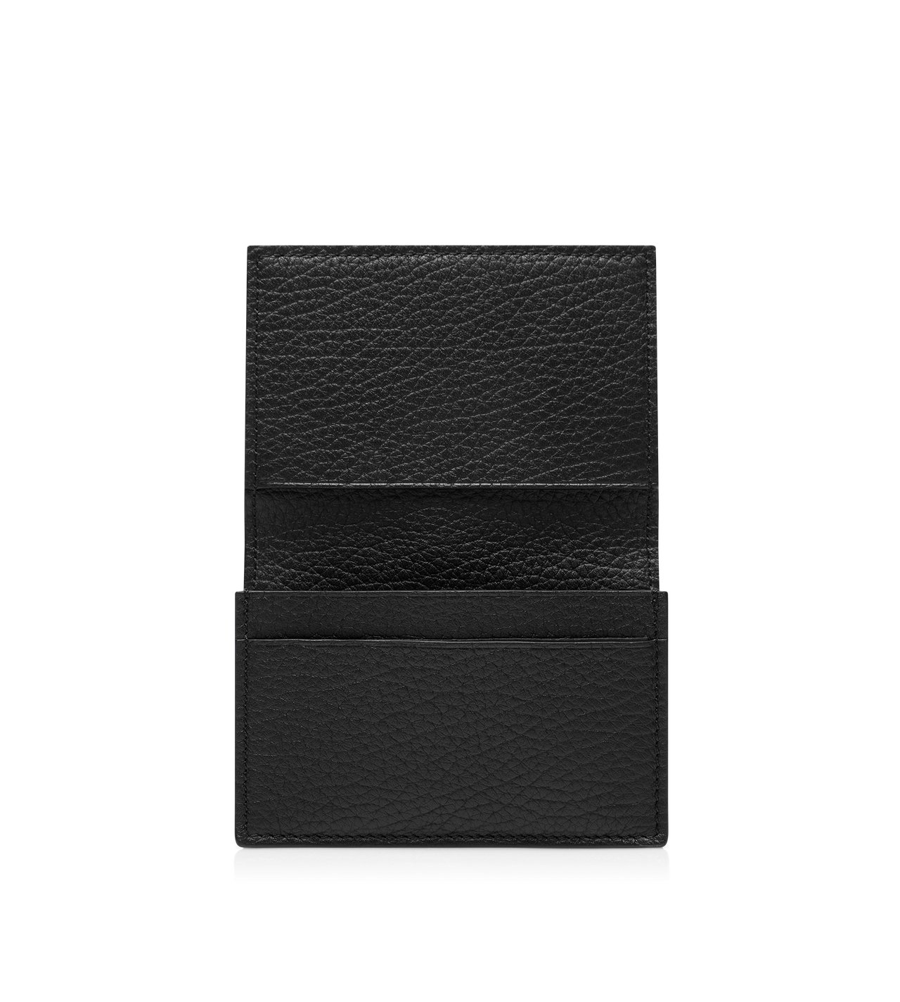 PRINTED DEER LEATHER ELONGATED T LINE BUSINESS CARD HOLDER image number 2