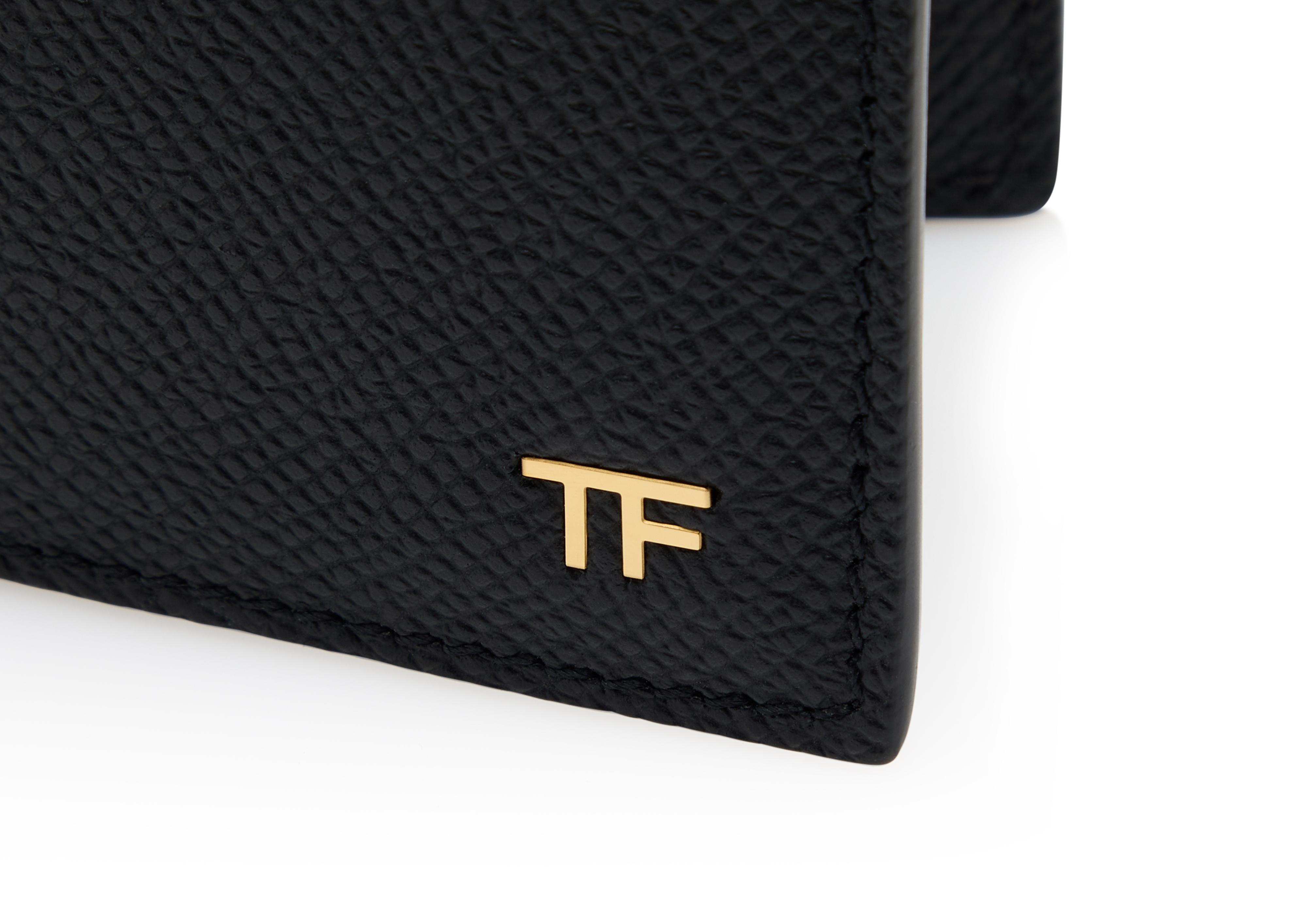 折りたたみ財布 Tom Ford Leather Wallet With Logo 19580650_43674079_600.jpg