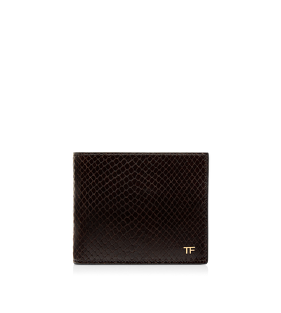 PRINTED PYTHON CLASSIC BIFOLD WALLET image number 0