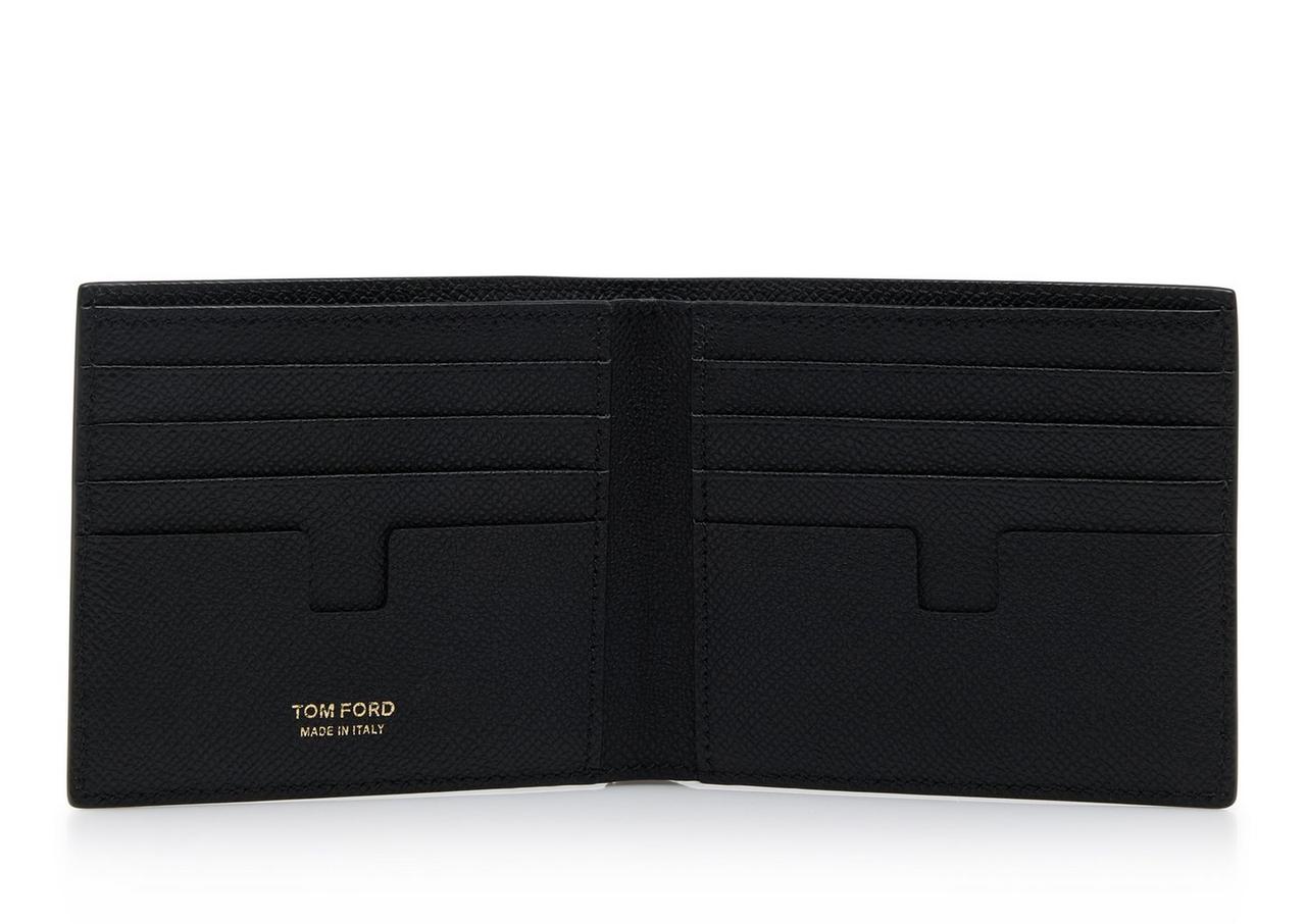 SMALL GRAIN LEATHER BIFOLD WALLET image number 1