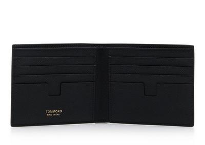 SMALL GRAIN LEATHER BIFOLD WALLET image number 1