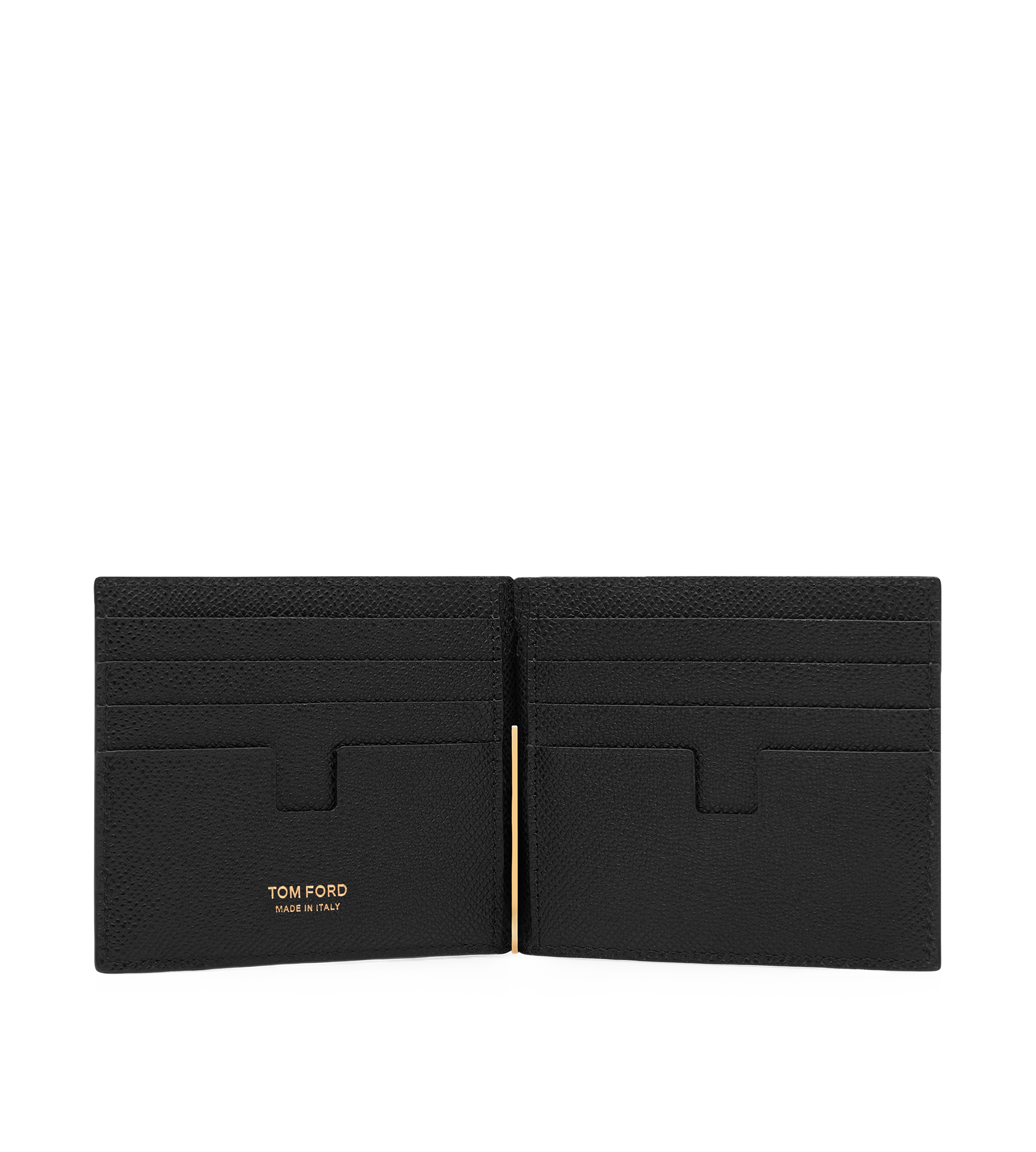SOFT GRAIN LEATHER MONEY CLIP WALLET | Tom Ford Fashion
