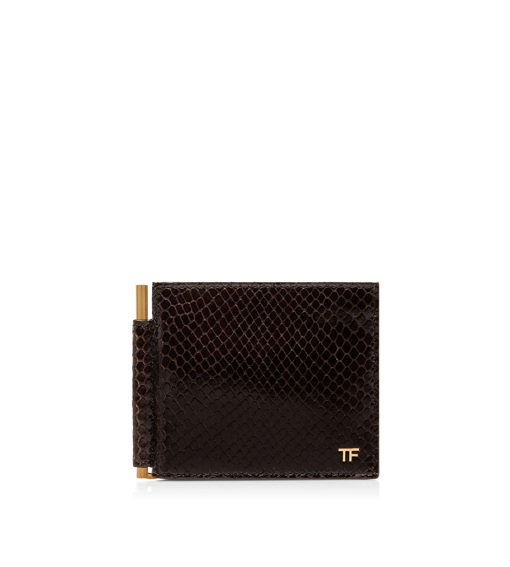 PRINTED PYTHON MONEY CLIP WALLET