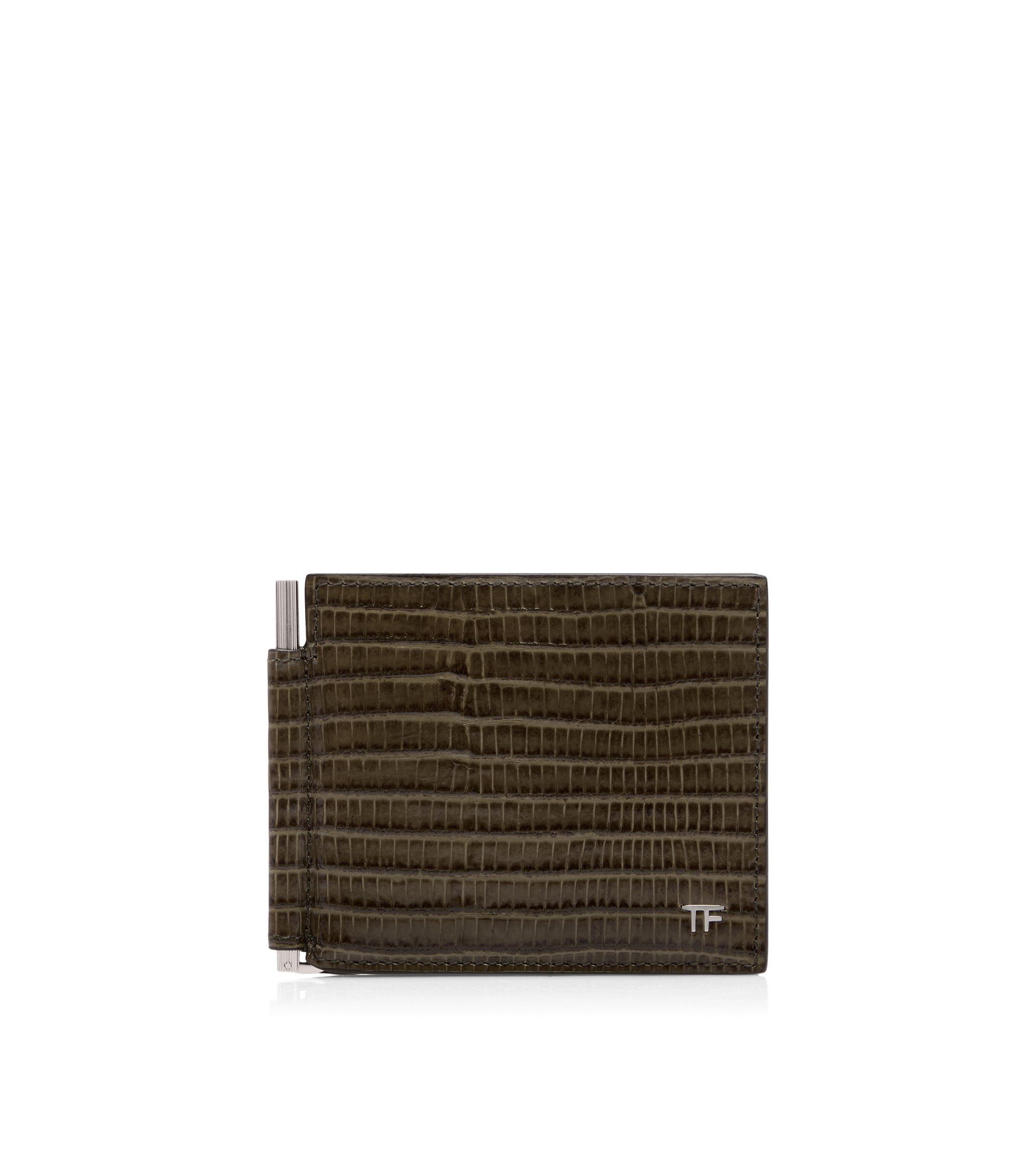 PRINTED TEJUS MONEY CLIP WALLET