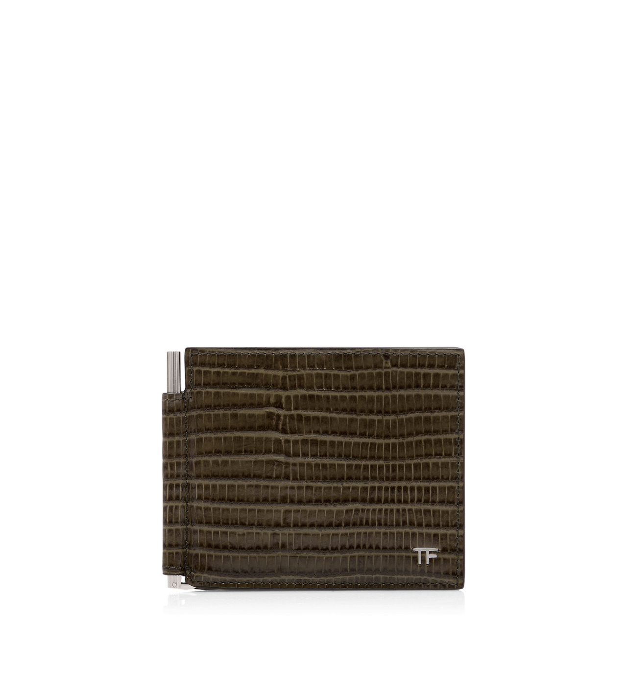 PRINTED TEJUS MONEY CLIP WALLET image number 0