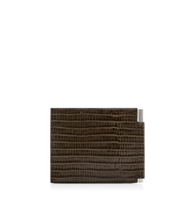PRINTED TEJUS MONEY CLIP WALLET image number 1