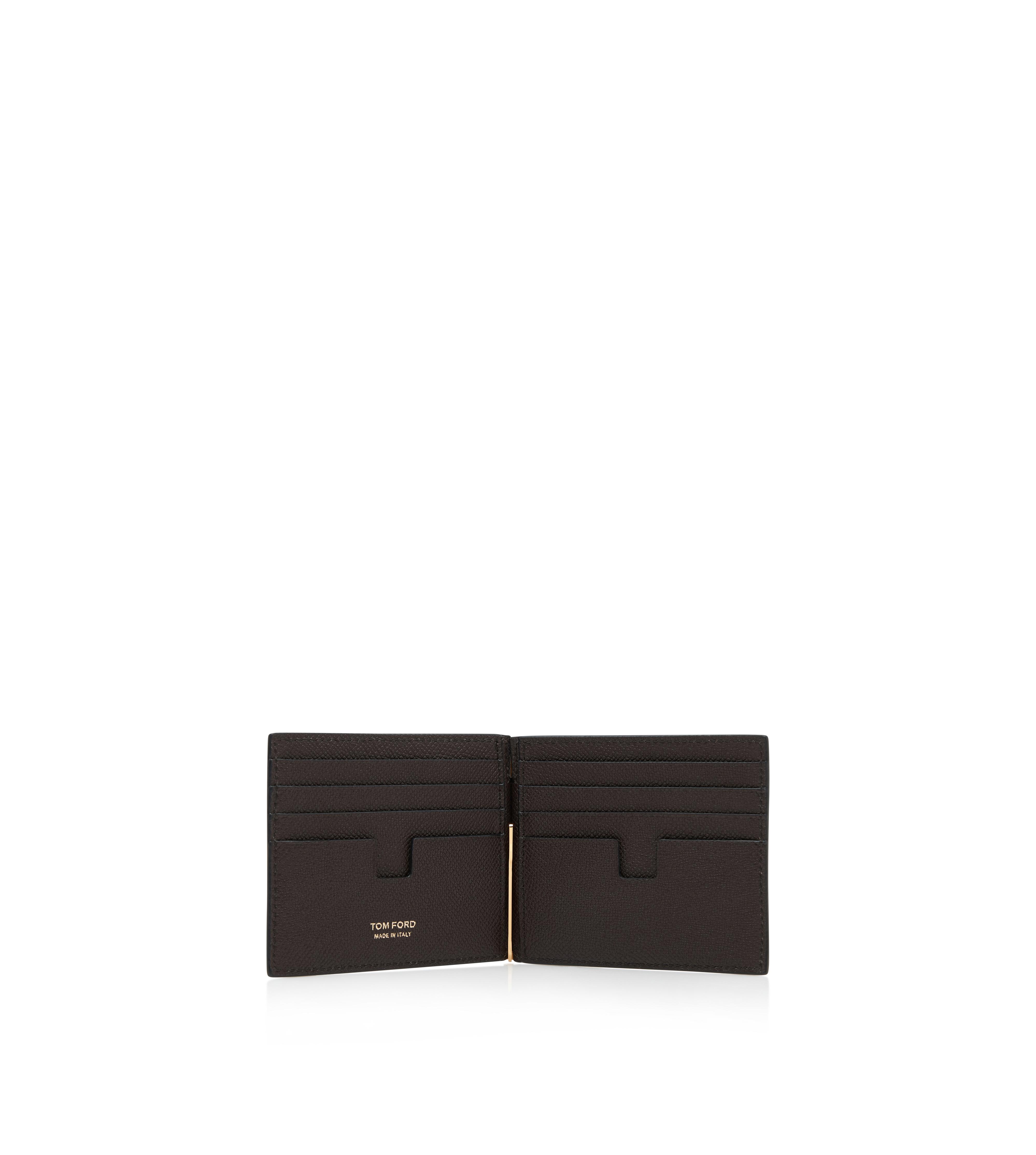 money clip leather wallet, TOM FORD