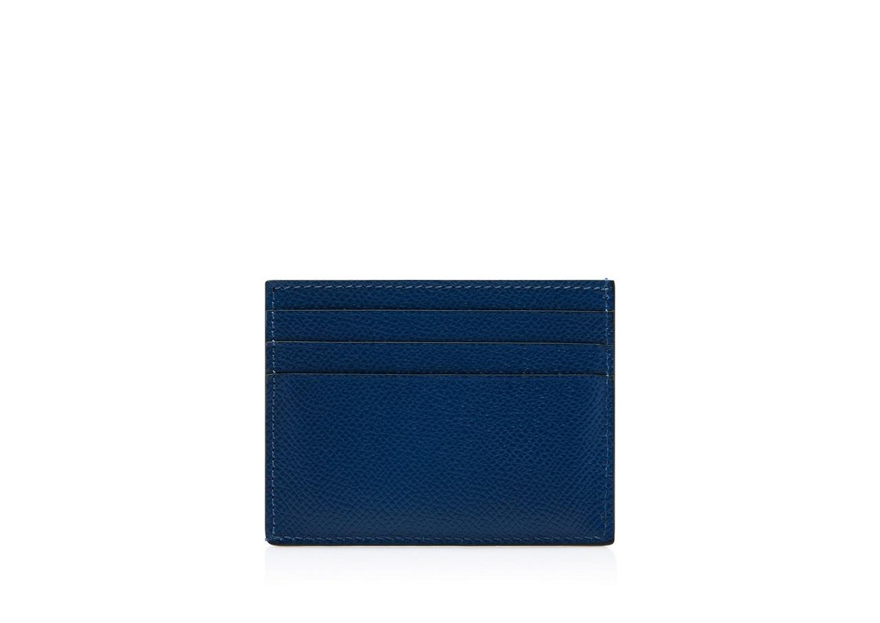 SMALL GRAIN LEATHER CARDHOLDER image number 1