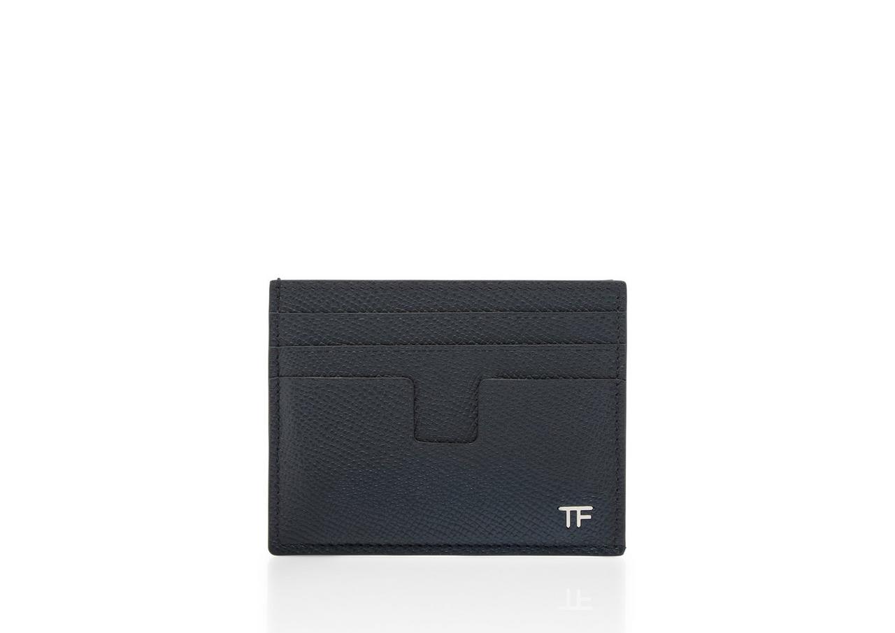 SMALL GRAIN LEATHER CARDHOLDER image number 0