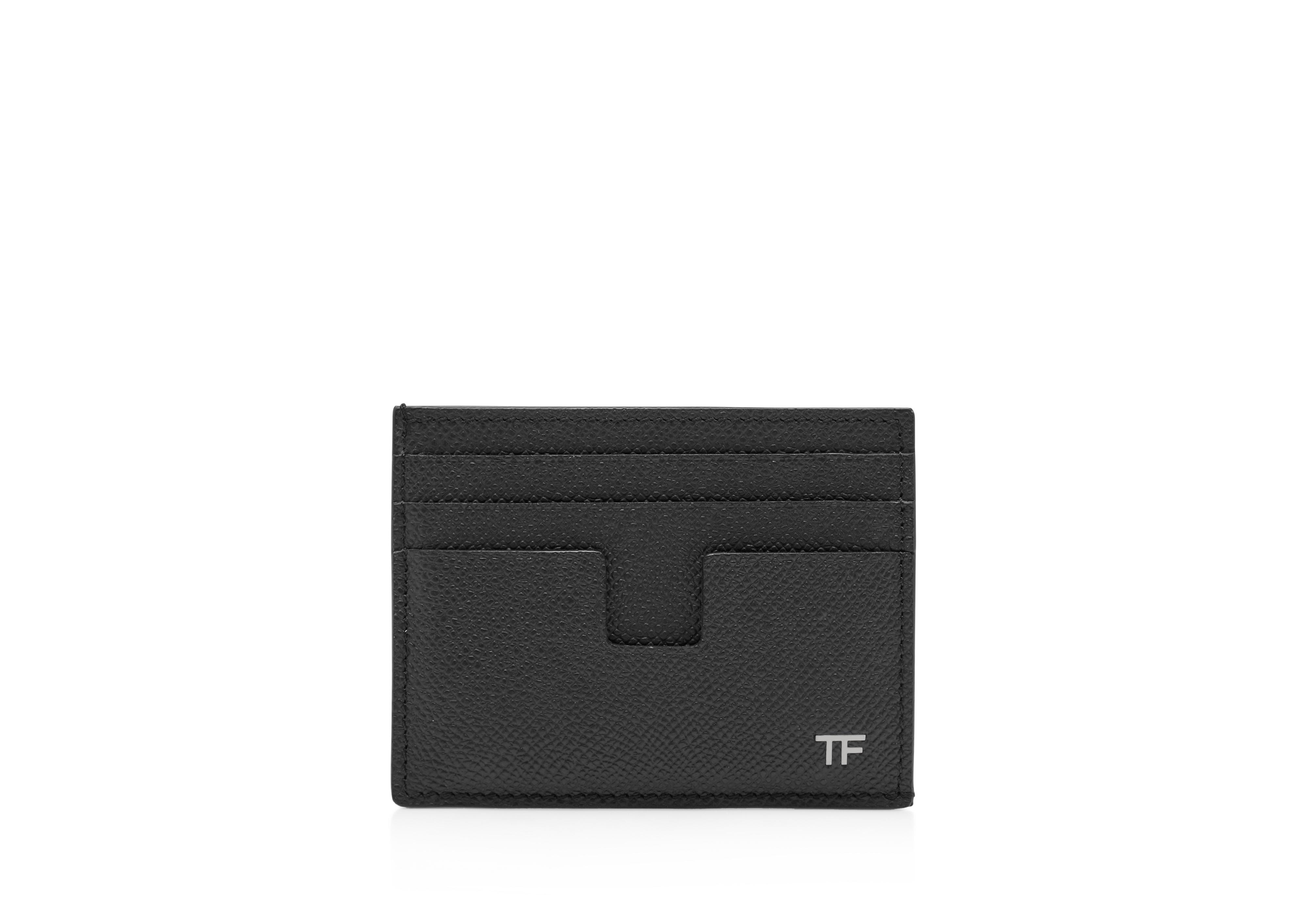 SMALL GRAIN LEATHER CARDHOLDER | TOM FORD Fashion